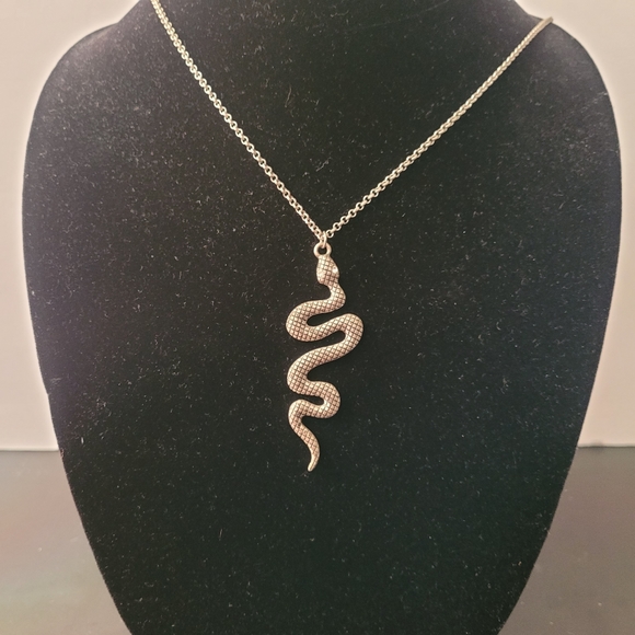 🍍3 for$25 American Eagle Long Snake chain pendant - Picture 1 of 3